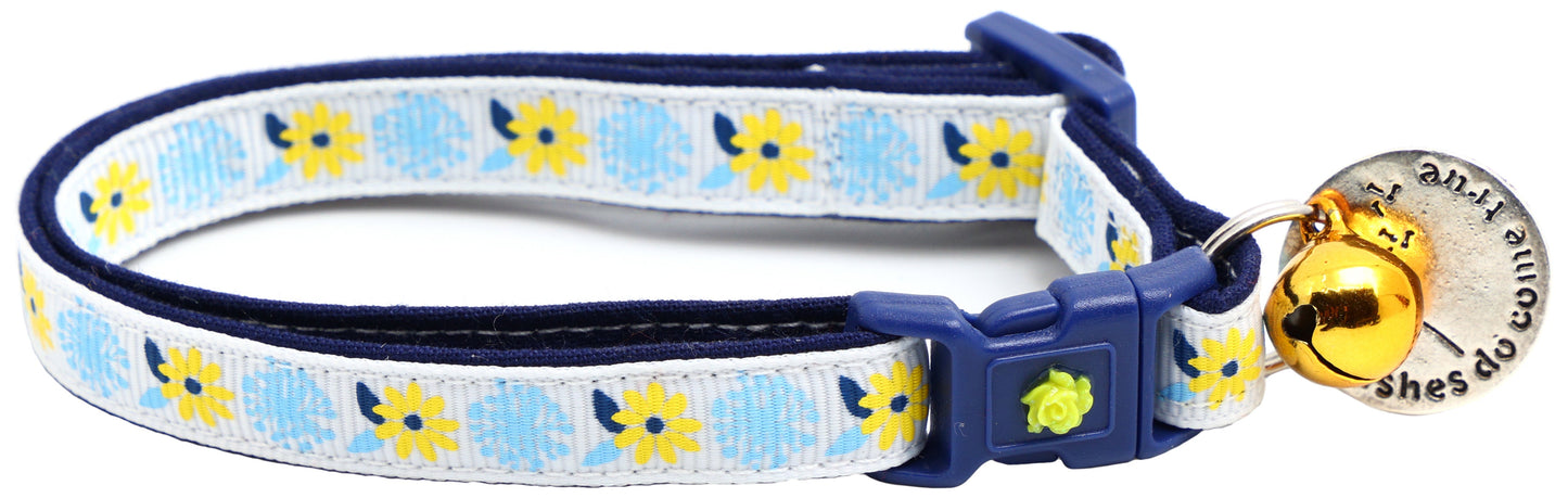 Dandelion Wishes Breakaway Cat Collar-4