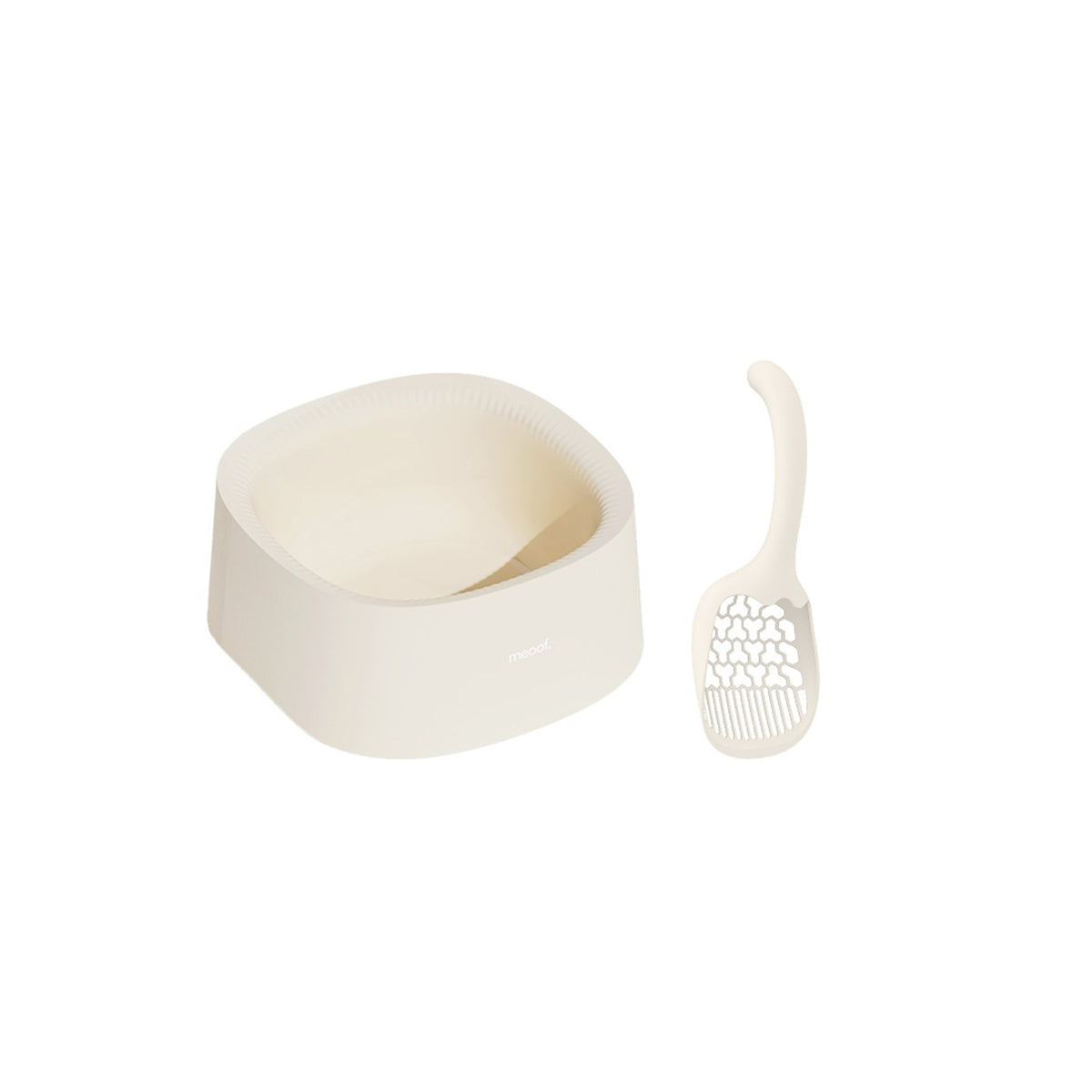 Purring Cat Litter Tray With Scoop-3