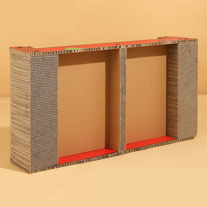 One Family Red Large Sofa Cat Scratching Board-2