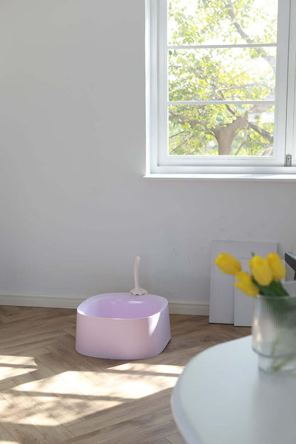Purring Cat Litter Tray With Scoop-4